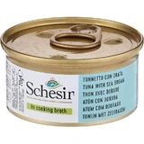 Schesir Cat thon avec daurade - nourriture humide pour chats adultes 70 gr.