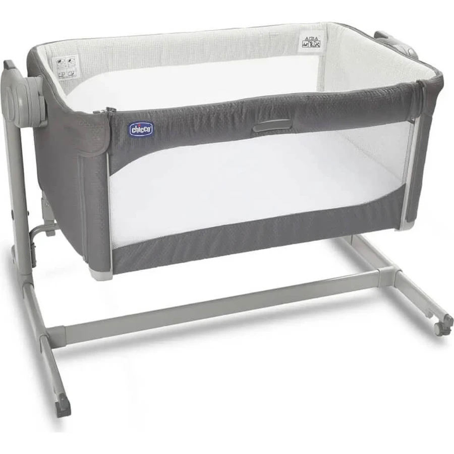 Chicco next2me - cuna colecho magic moon gris