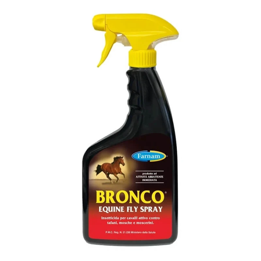 Farnam Bronco - spray insecticid pentru cai cu acțiune rapidă și de lungă durată 600 ml
