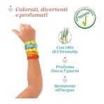 Chicco 5 pulseras de silicona con aroma de citronela