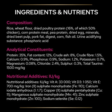 Purina proplan urinary feline - alimento completo para gatos adultos con estruvita y problemas urinarios 5 kg