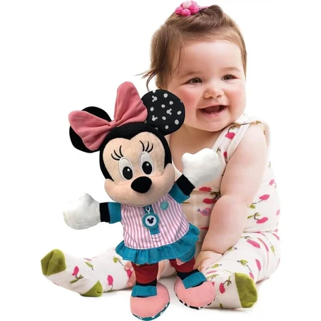 Clementoni Disney Baby dres me up minnie - Stofftier Montessori-Methode