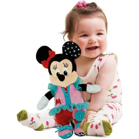 Clementoni Disney Baby dres me up minnie - Stofftier Montessori-Methode