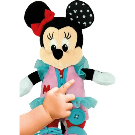 Clementoni Disney Baby dres me up minnie - Stofftier Montessori-Methode