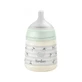 Suavinex birdies - butelka dla niemowląt ze smoczkiem silikonowym sx pro anticolic 0m+ zielona 150 ml