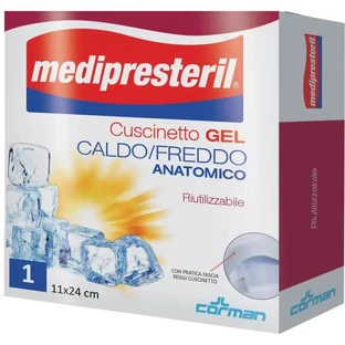 Medipresteril hot/cold anatomical and reusable gel pad 11x24 cm