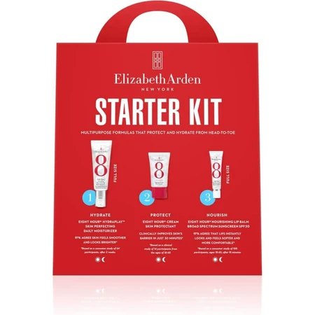 Elizabeth arden Eight hour starter kit - rutină esențială pentru o piele radiantă și protejată