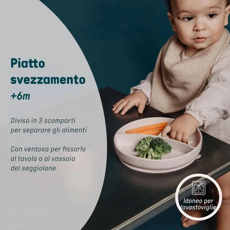 Suavinex color essence - silikonowa płytka z przegródkami - różowa: ceny i cechy
