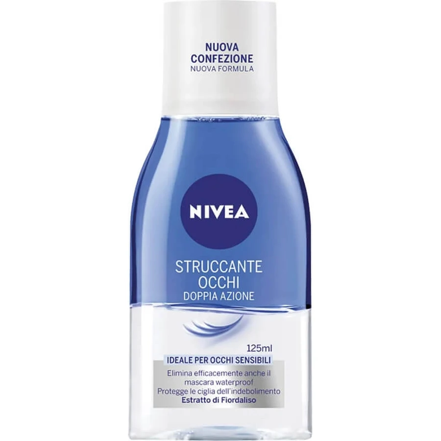 Nivea visage - double action eye makeup remover 125 ml