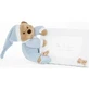 Nanan photo frame wood white blue