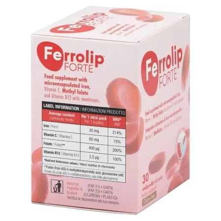 Ferrolip forte 30 Stickpacks - Eisen- und Vitaminzusatz