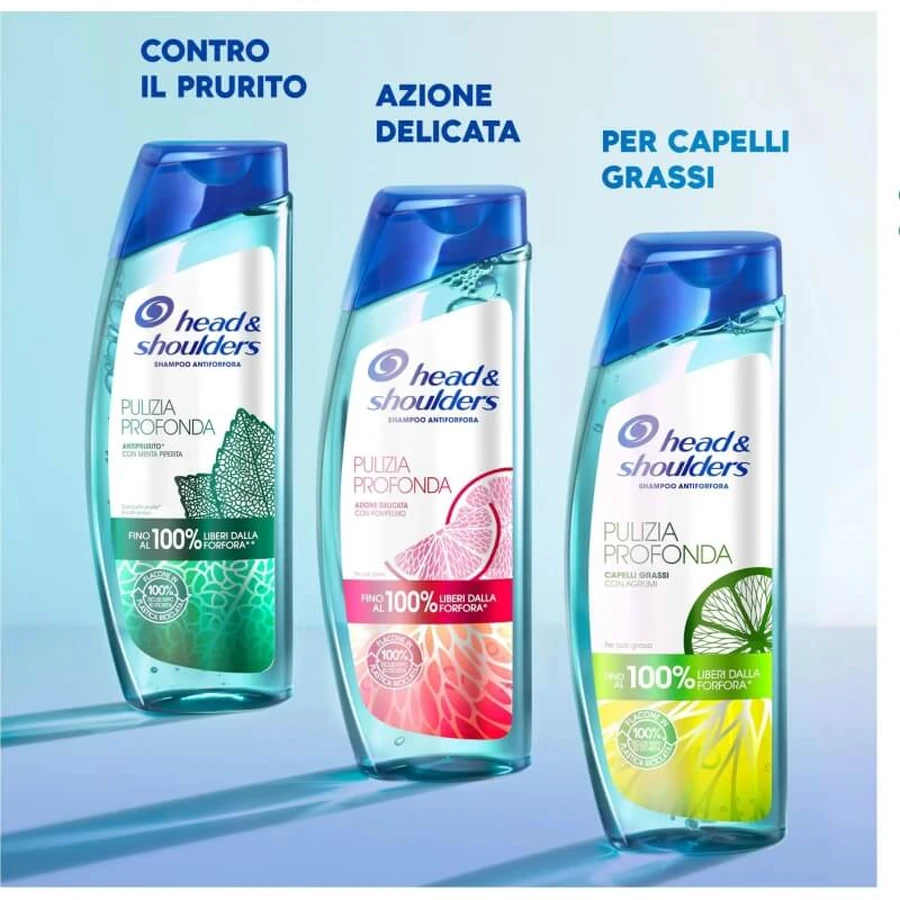 Tête &amp ; épaules Nettoyage en profondeur - shampooing pour cheveux gras 250 ml