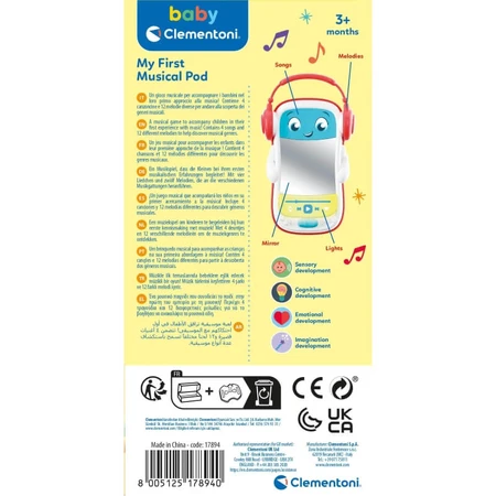 Clementoni Mijn eerste muziek pod - interactief spel