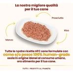 Almo nature Hfc cuisine beef with ham - wet food for adult dogs 290 gr