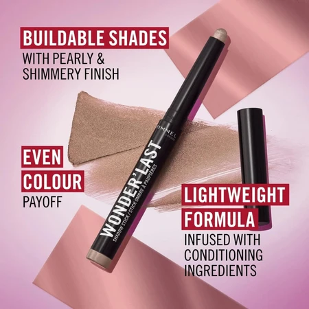 Rimmel wonder last - Lidschattenstift Nr. 002 schoko schimmer