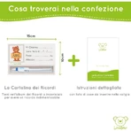 Canastilla Lovabear 6 bolsitas - osito rosa