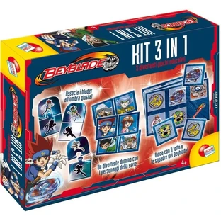 Lisciani Beyblade game kit 3 in 1 35984 4yrs +