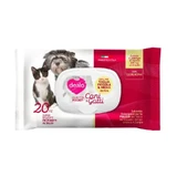 Dealo dogs &amp; cats - 20 talcum powder scented pocket wipes 18x16 cm