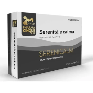 Pharma5pet Serenicalm serenidad y calma - alimento complementario para perros y gatos 30 comprimidos