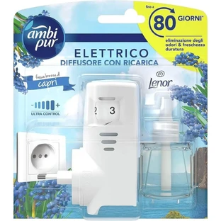 Ambi pur Lenor electric freshness of capri - zestaw dyfuzora elektrycznego 20 ml
