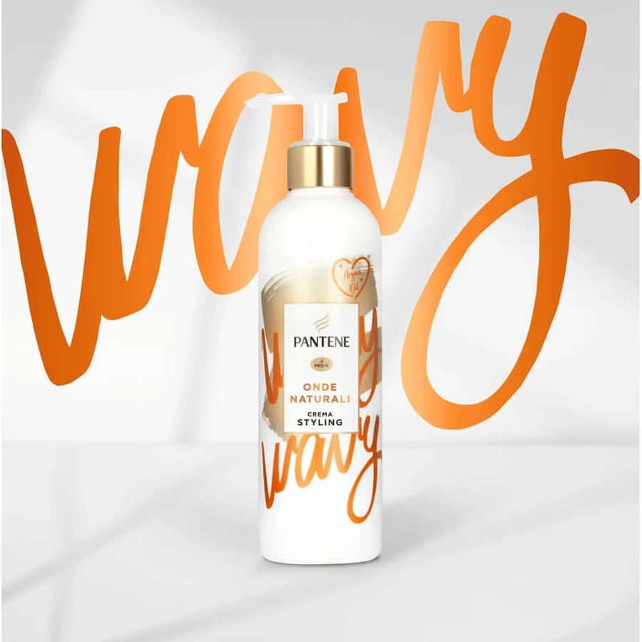 Pantene pro-v natural waves - styling crème 235 ml