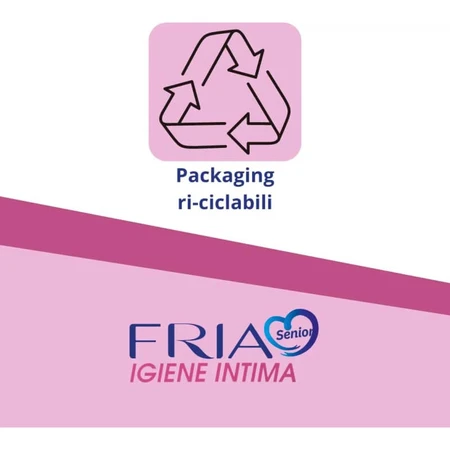 Fria Senior intimate hygiene 60 wipes with balancing action