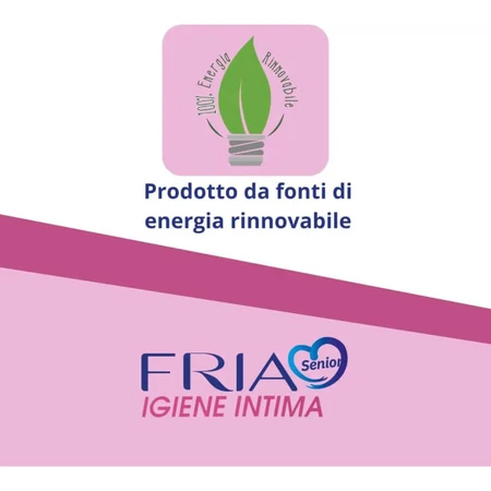Fria Senior intimate hygiene 60 wipes with balancing action