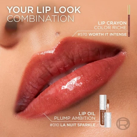 L'oreal paris Plump ambition hyaluron lipolie - volumegevende lipolie nr. 201 melkachtig nu