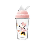 Stor Disney baby minnie - glass with straw 295 ml