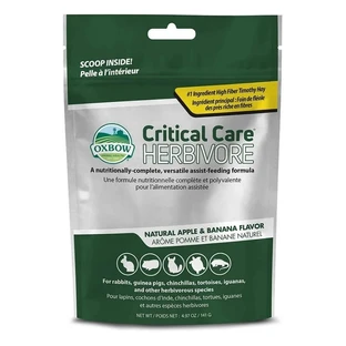 Oxbow Critical care herbivore apple - hrană completă pentru erbivore convalescente 141 g