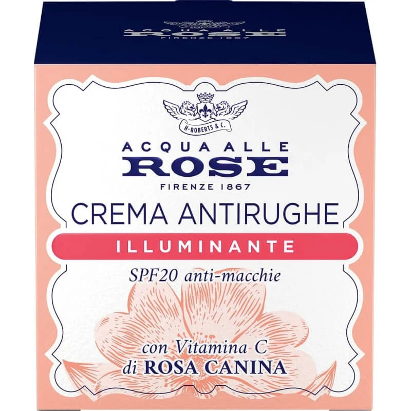 Verhelderend Rozenwater - anti-rimpel crème spf20 anti-vlekken 50 ml