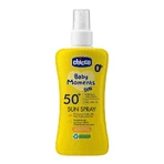 Chicco baby moments protector solar 50 + spf leche solar spray alta protección 150 ml