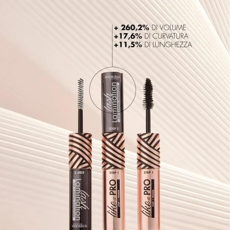 Deborah Like a pro lash lamination - mascara volume &amp; lamination black: ceny i cechy