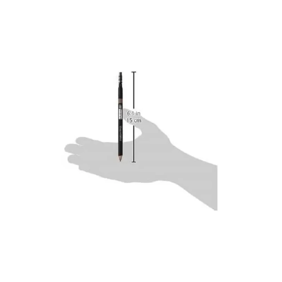 Pupa lápiz de cejas - lápiz de cejas resistente al agua y de larga duración no. 001 rubio