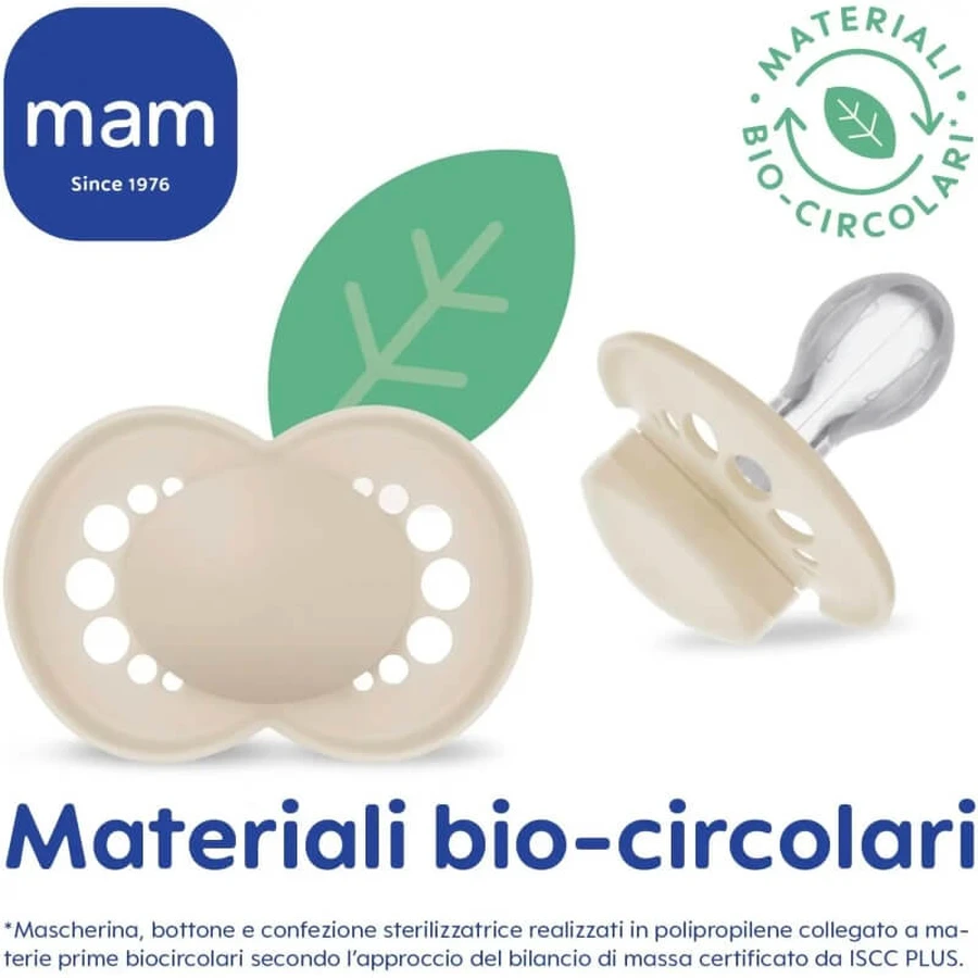 Mam Original 2-6m - 2 silikonowe smoczki uspokajające - różowe: ceny i cechy