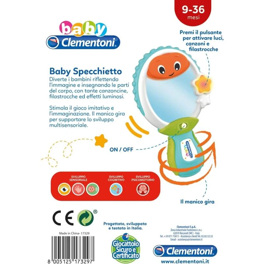 Clementoni Baby interaktiver Spiegel
