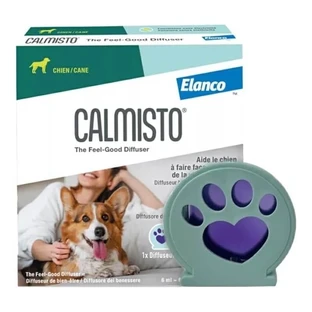 Elanco Calmisto - difuzor calmant pentru câini pentru ameliorarea stresului cu reumplere 6 ml