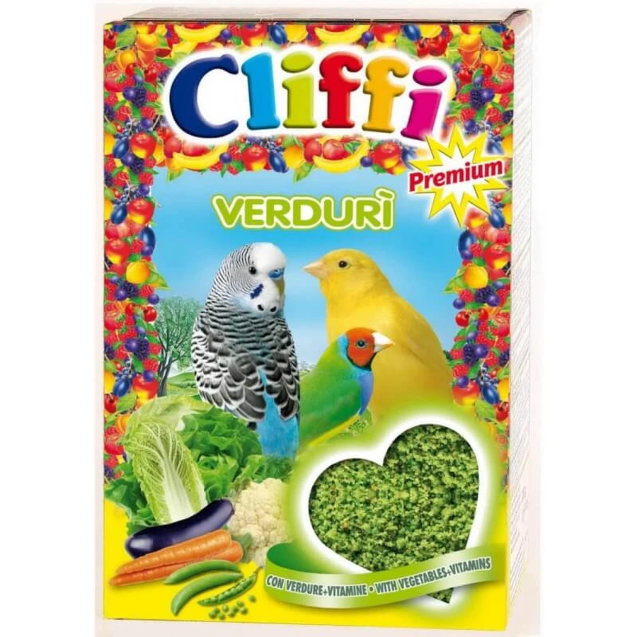 Cliffi Verdurì - zacieru dla ptaków 300 g: ceny i cechy