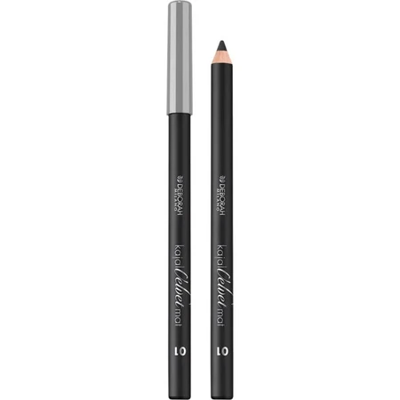 Deborah Kajal velvet mat - eye pencil no. 01 black