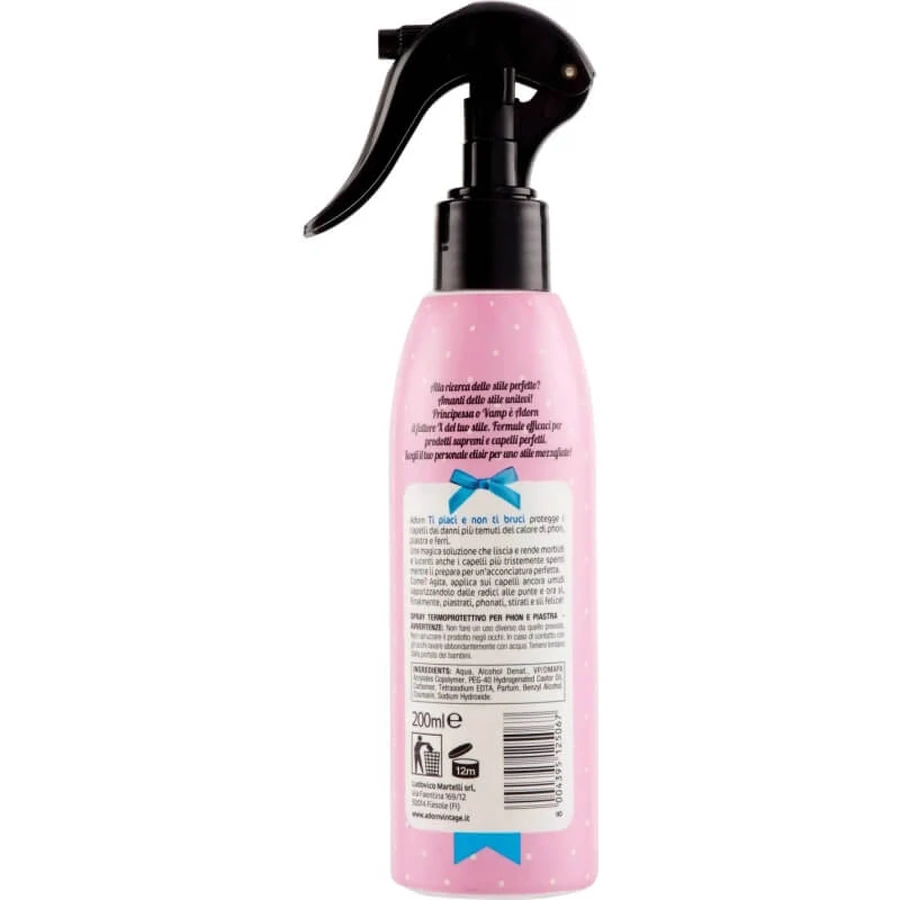 Adorn Supreme hair - spray termoochronny do suszarki i prostownicy 200 ml (barwiona butelka): ceny i cechy
