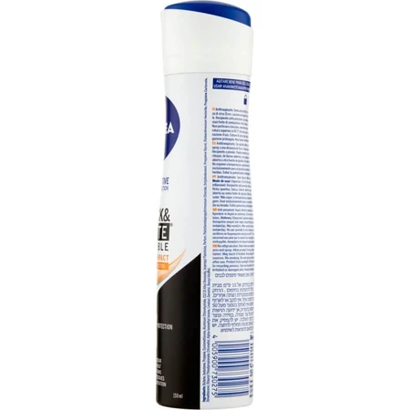 Nivea men black &amp; white invisible - deodorant spray antiperspirant 125 ml
