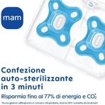 Mam Comfort 0-2 miesięcy - 2 smoczki silikonowe - neutralne: ceny i cechy