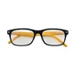 Vormontierte gelbe Lesebrille +3,50 Dioptrien