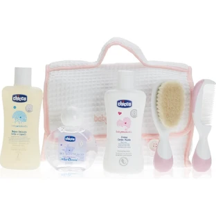Chicco baby moments badset roze