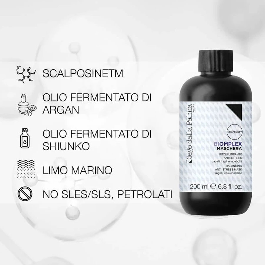 Diego dalla palma biomplex - maschera riequilibrante anti-stress 200 ml