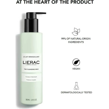 Lierac makeup remover milk 200 ml