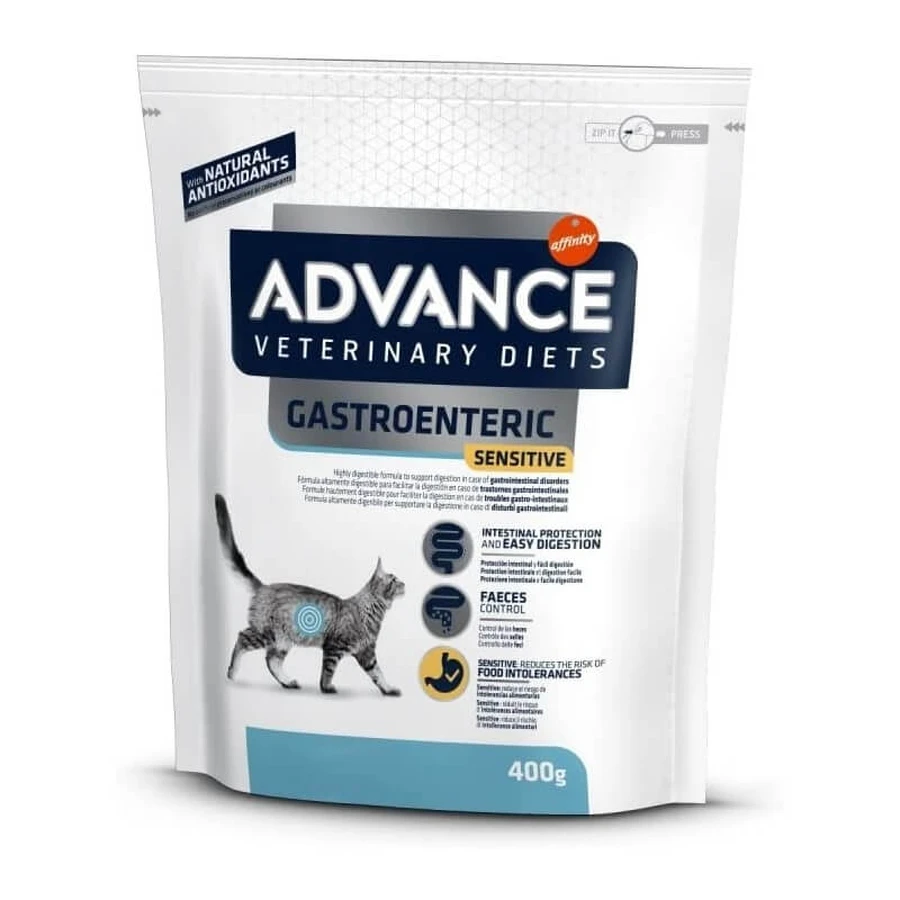 Advance Diets cat sensitive gastroenteric - complete dieetvoeding voor katten met maag-darmstoornissen 400 gr.