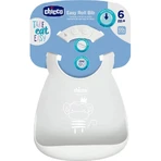Chicco verstellbares Silikonlätzchen grau