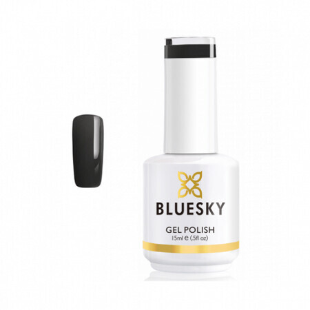 Semipermanente nagellak Bluesky UV Donkergrijs 15ml 