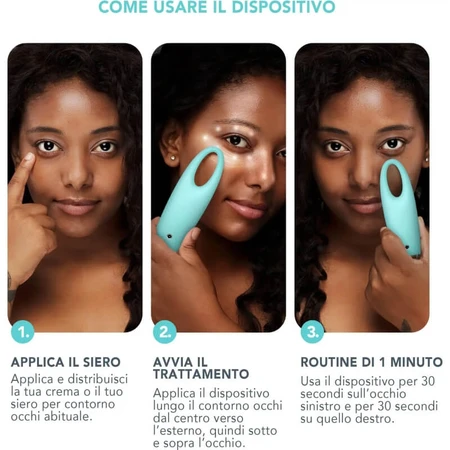 Foreo iris 2 - oogmassageapparaat - munt